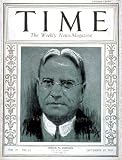 Senator Hiram Johnson by TIME Magazine. Size 8.00 X 10.00 Art Poster Print