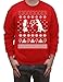Happy Family Clothing Men's Geeky Ugly Sweater Pullover Sweatshirt