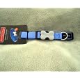 Red Dingo Dog Collar, Medium, Mid-Blue