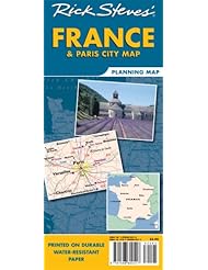 Book: Rick Steves France and Paris City Map - Avalon Travel Publishing