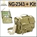 Electronics : National Geographic NG2343 Small Shoulder Bag for Small Digital SLR Camera / Handycam Plus Free National Geographic Passport Holder - National Geographic ANAT2343K1