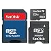 SanDisk 2GB Microsd Card with SD & MiniSD Adapters (SDQ-2048-A11MK US Retail Package)