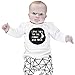 CANIS Baby Boy Soft Cotton long Sleeve Shirt Geometry Pants Newborn Outfit Clothes
