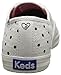 Keds Women's Taylor Swift's Champion Linen Glitter Dot Sneaker