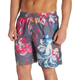 Reebok Men's Scroll Works Print Watershort