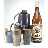 焼酎サーバー全セット版（西酒造 芋焼酎 薩摩宝山 1800ｍｌ ）