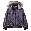 Girls' Cherokee&reg; Plaid Bomber Jacket - Purple