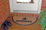 Dallas Cowboys Half Moon Door Mat