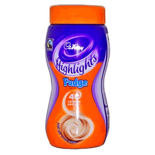 Cadbury Highlights Fudge Instant Hot Chocolate 220g - Heisse Schokolade mit Fudgegeschmack