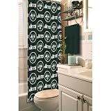 Ny Jets Fabric Shower Curtain