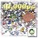 10,000pc Bulk Lot Quality Acrylic foil Flat back Rhinestones 3mm (10ss) Mixed Colors