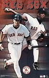 (22x35) Boston Red Sox Nomar Garciaparra Pedro Martinez Sports Poster Print