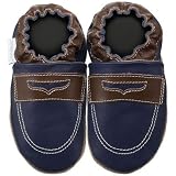 Robeez Penny Loafer II Navy Soft Sole Baby Shoes 18-24 months * 08 Newest Collection -- We Have Large Selections! *