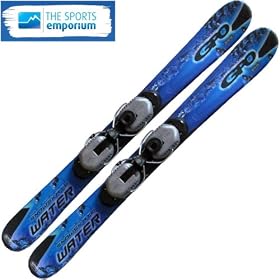 GPO Water Snow Blades Mini Skis RELEASE BINDINGS 99cms