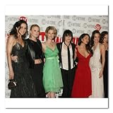 The L Word Color Gallery Wrapped Box Canvas Print (Lauren Lee Smith Leisha Hailey)