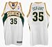 Search : Kevin Durant Seattle Supersonics #35 Authentic Adidas NBA Basketball Jersey (Home White)