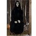 Search : Halloween Animatronic Face Changer with Eerie Glowing Eyes and Creaky Voice