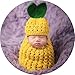 Baby Photography Props Pineapple Hat Sleeping Bag Newborn Boy Girl Photo Shoot Outfits Infant Crochet Unisex Set Yellow