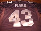 TJ WARD SIGNED AUTOGRAPHED JERSEY CLEVELAND BROWNS COA + PROOF PHOTO