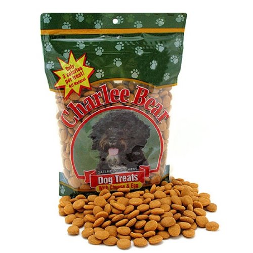 Charlee Bear Dog Treats with Cheese & Egg - 16 oz