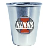 Illinois Fighting Illini NCAA Stainless Shot