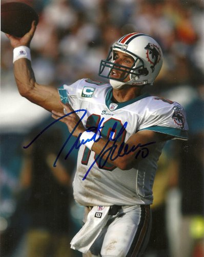 TRENT GREEN KANSAS CITY CHIEFS,REDSKINS,MIAMI DOLPHINS,SIGNED,AUTOGRAPHED,8X10 PHOTO,COA