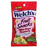 Welchs Fruit Snacks, White GrapeRaspberry, 2.25-Ounce Pouches (Pack of 48)
