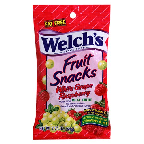 Buy Welch’s Fruit Snacks, White GrapeRaspberry, 2.25-Ounce Pouches (Pack of 48)