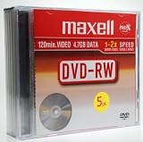 Review Maxell  / Maxell DVD-RW 4.7 DVD-RW 4.7GB 5PK