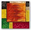 Spanish Words To Live By: Pedid, y se os dara by Debbie Dewitt 7"x7" Art Print Poster