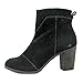TOMS Women's Black suede Lunata Boot 10006201 (SIZE: 8)