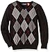 The Children's Place Baby Boys' Toddler Argyle V-Neck Sweater