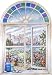 Stupell Industries Stained Glass Window Scene