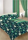 Candee Green Double Duvet Cover Set