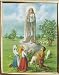Our Lady of Fatima Framed Art, 8" x 10" - MADE IN ITALY