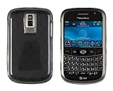 Soft Gel Circles Case for BlackBerry Bold 9000 - Grey