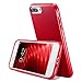 Technext020 iPhone 7 Plus/8 Plus Red Case - Shockproof Slim Fit Silicone TPU Cover
