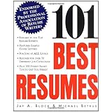 101 best resumes endorsed by the professional association of resume writers practical flying series