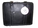 Around The Block - BLACK Scrapbook Satchel/Laptop Tote