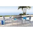 Outdoor Patio Home East Lake Sling 5-pc. Conversation Set - Silver/Gray