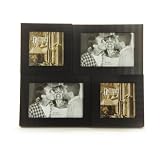 Melannco Black 4 opening collage frame