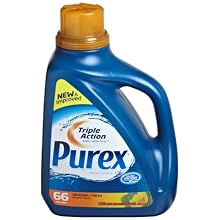 Dial 1423980 Purex Ultra Original Fresh Concentrate Liquid Detergent, 100oz Bottle, 64 Load (Pack of 4)