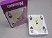 Modiano Italian Poker Game Playing Cards - Purple Poker - Large 4 Index - Single Card Deck - 100% Plastic Made in Italy
