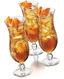 Libbey Cool Cocktails Island Hurricane Glasses in Clear, 6-Piece Set