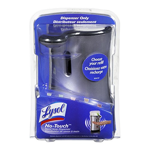 Lysol No Touch Automatic Hand Soap Dispenser Stainless 1 Count Free