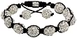 Royal Diamond Crystal Stone Balls Shamballa Bracelet (9 COLORS TO CHOOSE FROM)
