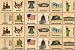 Wooden Memory Tiles with American Icons by Maple Landmark