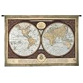 Map Of The World Wall Tapestry