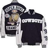 Apparel : Dallas Cowboys 5-Time Super Bowl Champions Canvas Jacket