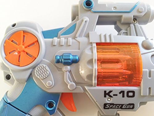 Spinning Bullet Chamber Space Toy Gun With LED Light &amp; Sound